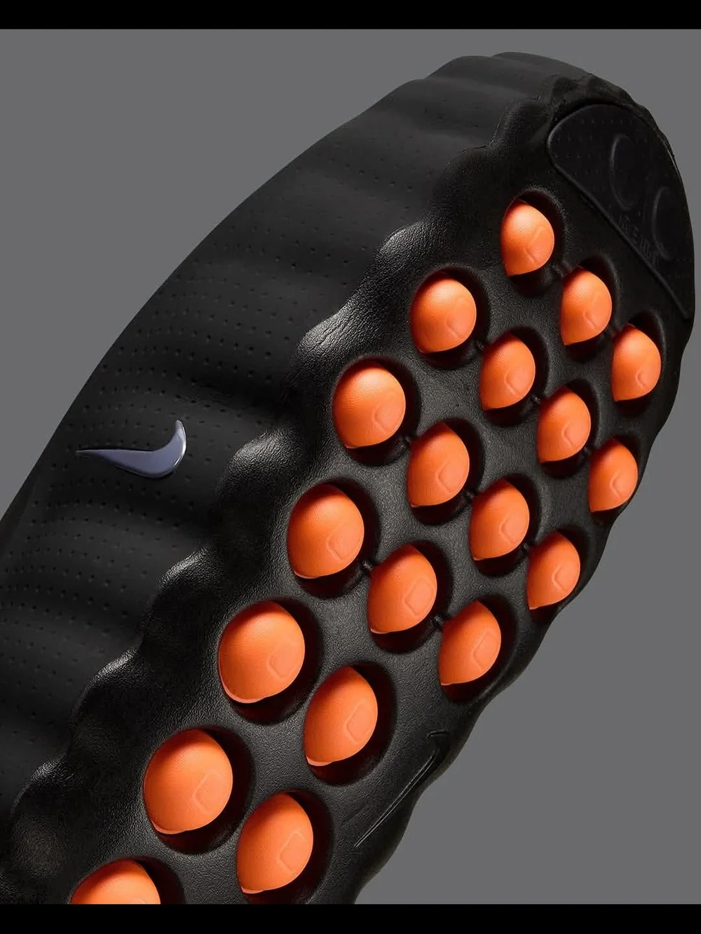 Nike Men’s Black Slip-On Clogs with Orange Pod Sole